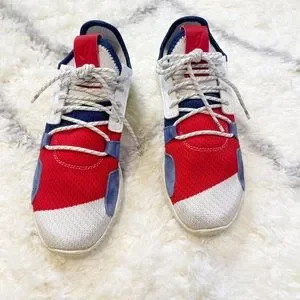adidas | Shoes | Pharrell X Adidas Sneakers Red White Blue  display picture 2